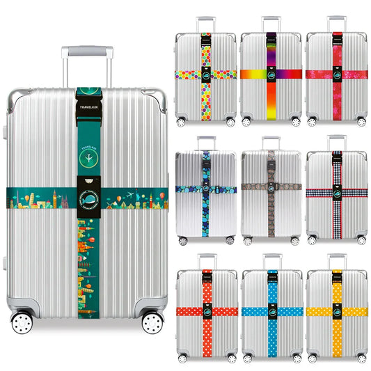 Anti-theft Luggage Buckle Cross Strap Adjustable Bundling Packing